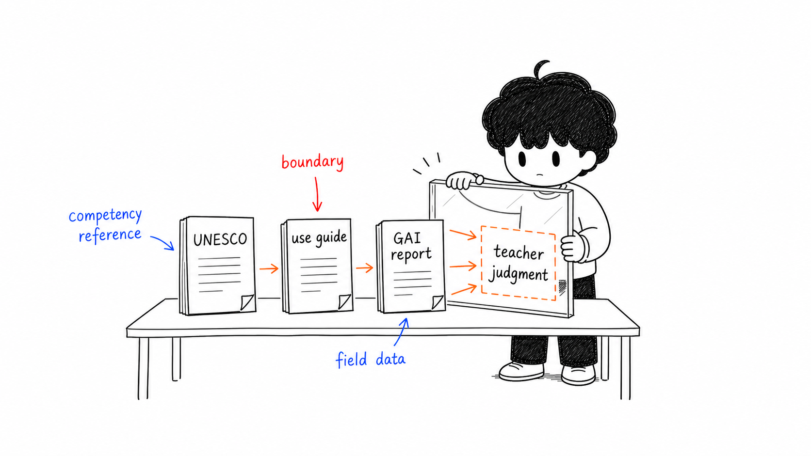 Relationship among the three documents