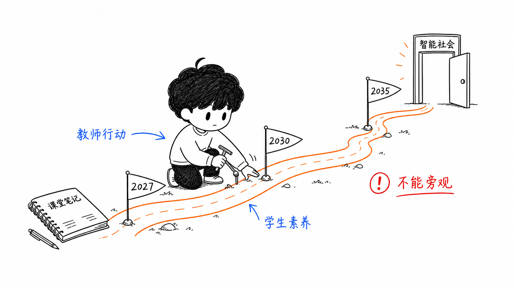 Ten-year AI literacy path