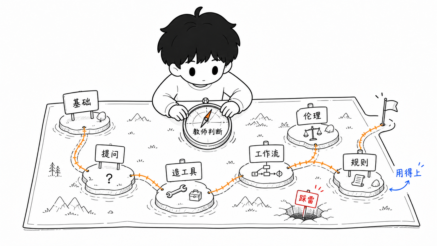 给老师的 AI 指南地图